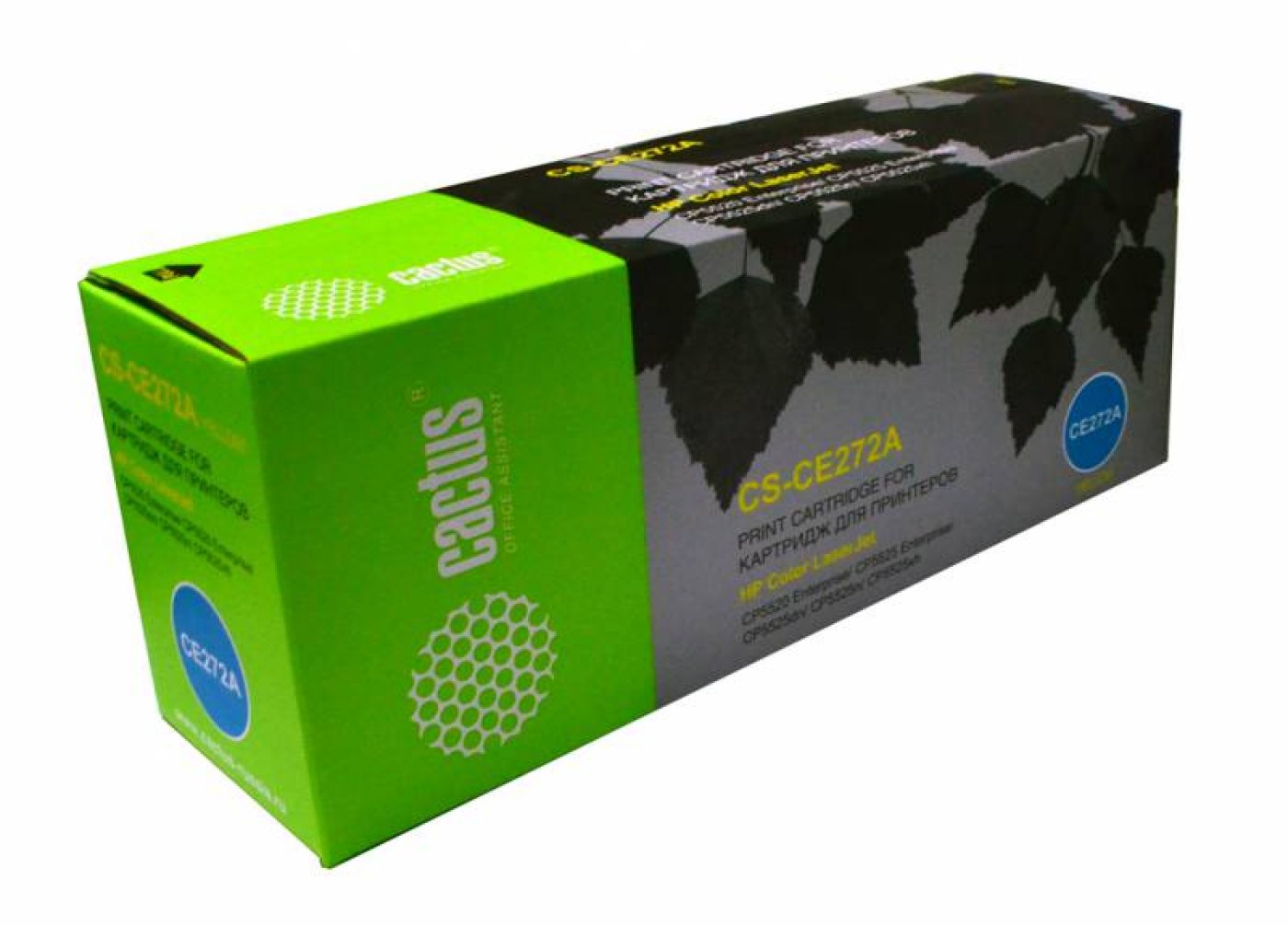 Изображение товара Картридж лазерный Cactus CS-CE272A CE272A желтый для HP LJ Ent CP5525