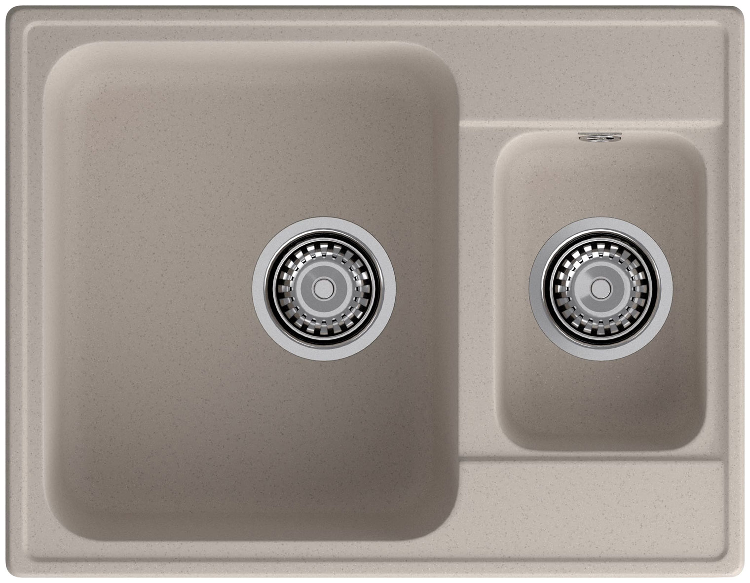 

Кухонная мойка GranFest QUARZ GF-Z09, песочный