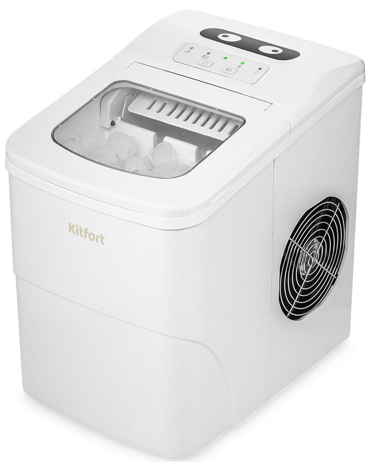 Изображение товара Льдогенератор Kitfort KT-1812 для дома автоматический скорость производства льда