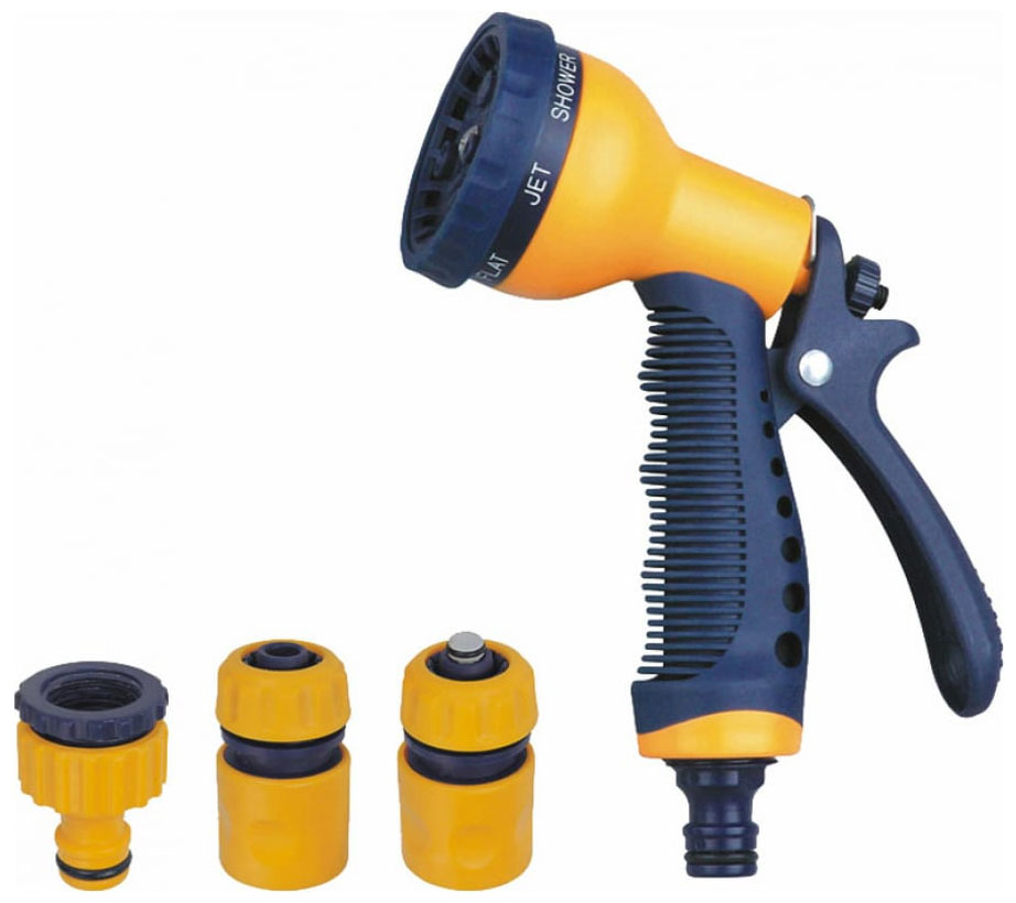 Изображение товара Набор для полива Park DY2377 4 предмета с 7 режимами подключения к воде