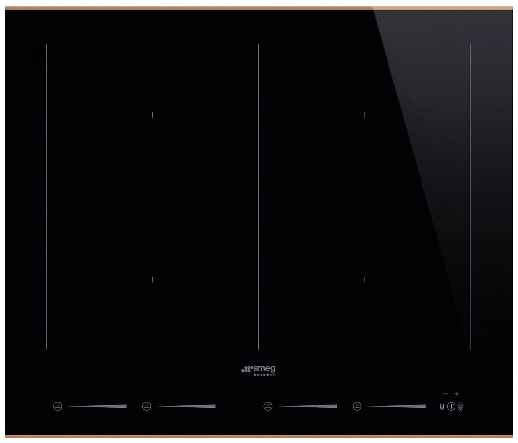 Изображение товара Электрическая встраиваемая варочная панель Smeg SIM6644R с индукционными конфорками