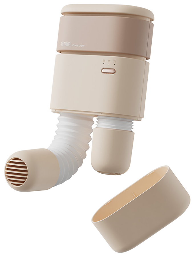 Изображение товара Сушилка для обуви Sothing Sunshine Hot Air Shoes Dryer, абрикосово-белая (DSHJ-S-2110)