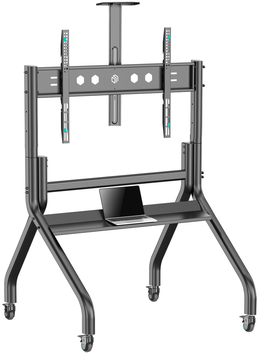 Изображение товара Мобильная стойка для телевизора и интерактивной панели Onkron TS2080 60-120 дюймов черная