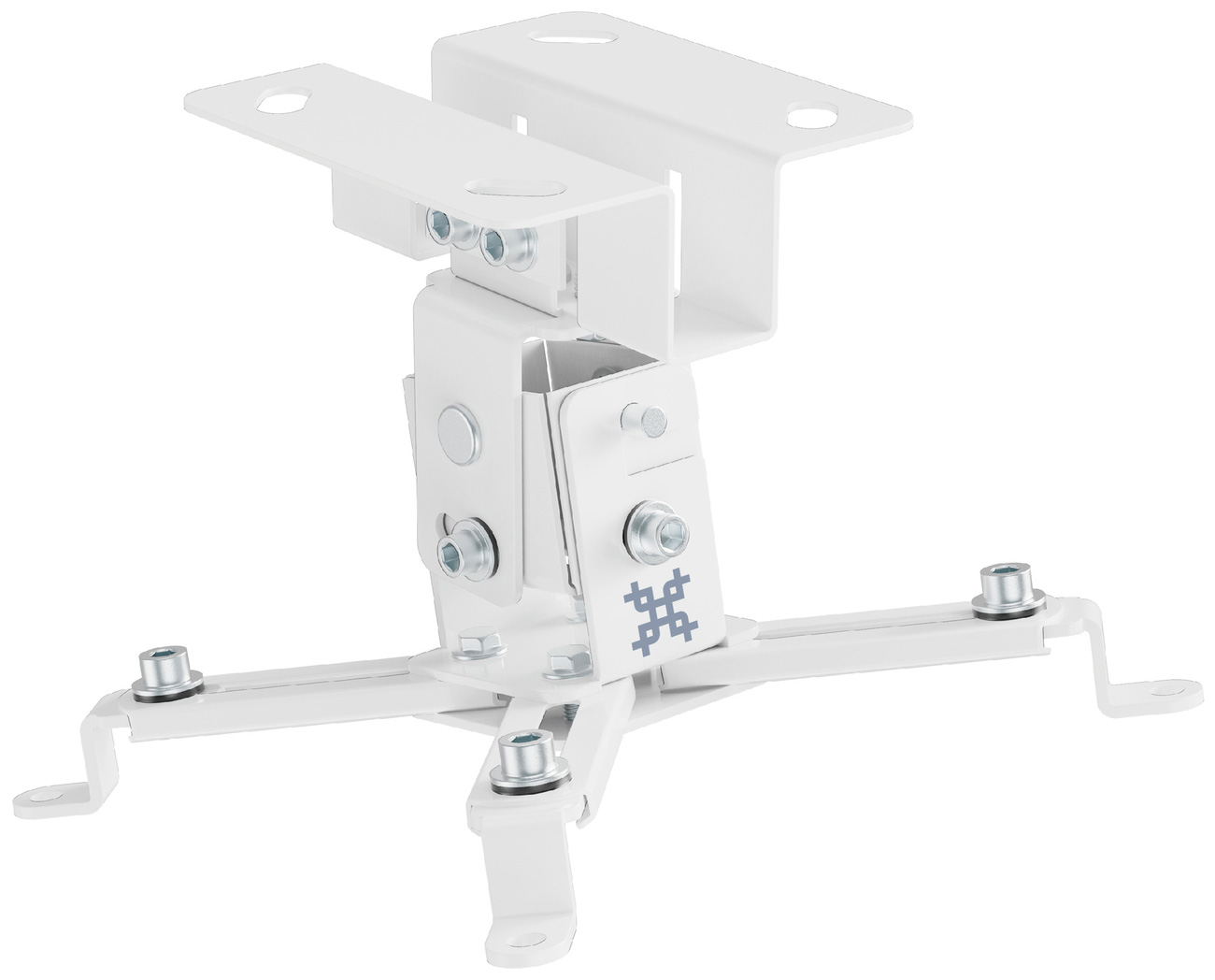 Изображение товара Кронштейн для проектора UniTeki PM2202W потолочный наклонно-поворотный белый