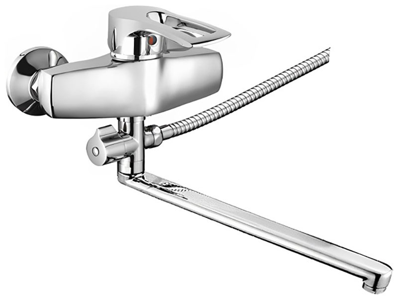Изображение товара Смеситель для ванны D-Lin D140422 хром традиционный поворотный