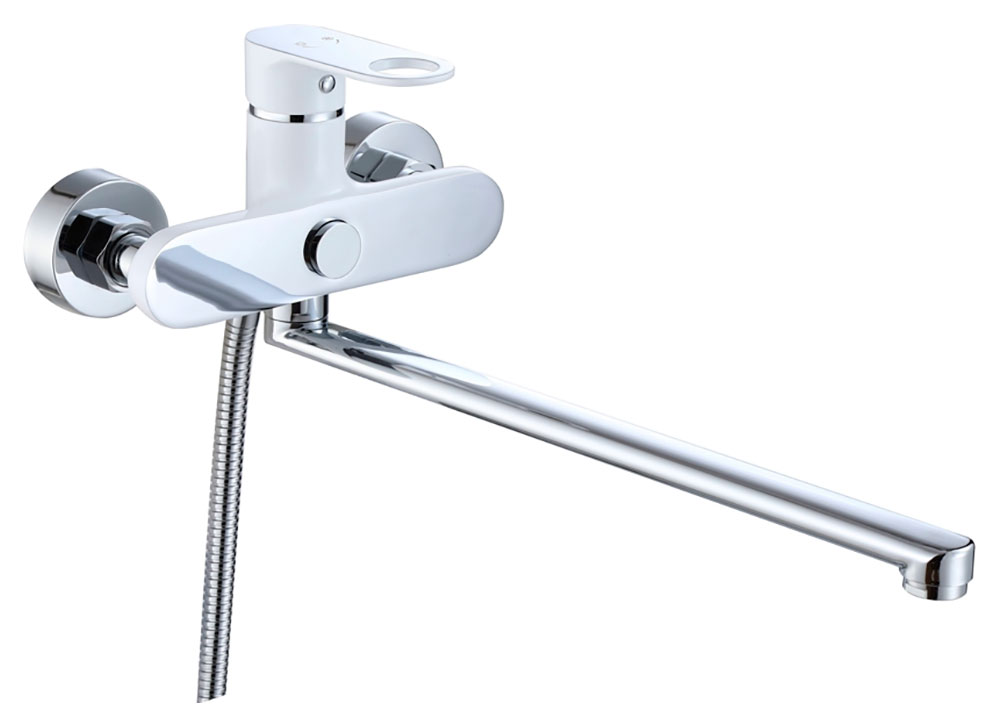 

Смеситель для ванны D-Lin D147377-C, белый