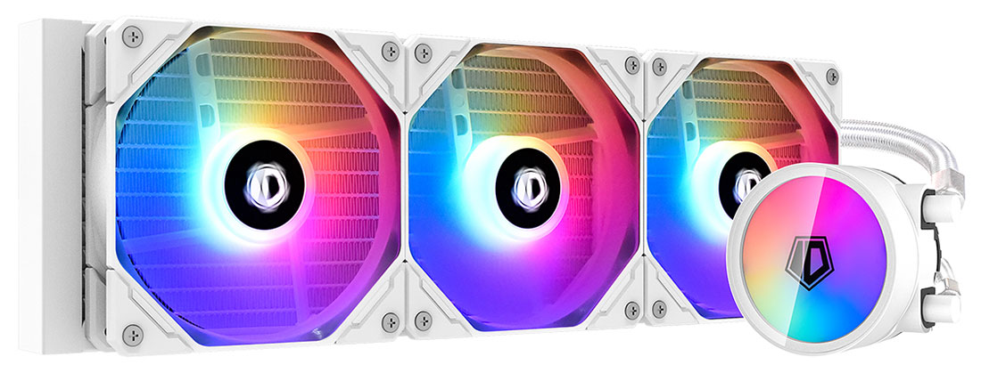 Изображение товара ID-Cooling ZOOMFLOW 360 XT SNOW жидкостная система охлаждения для ПК