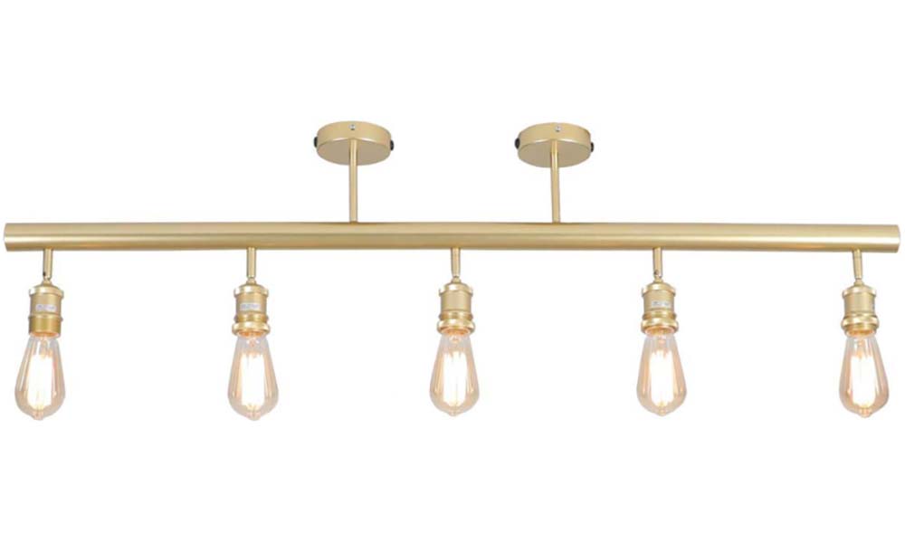 Изображение товара Спот Lussole Murray GRLSP-8169 Лофт с золотой отделкой, 5xLED, 4100K