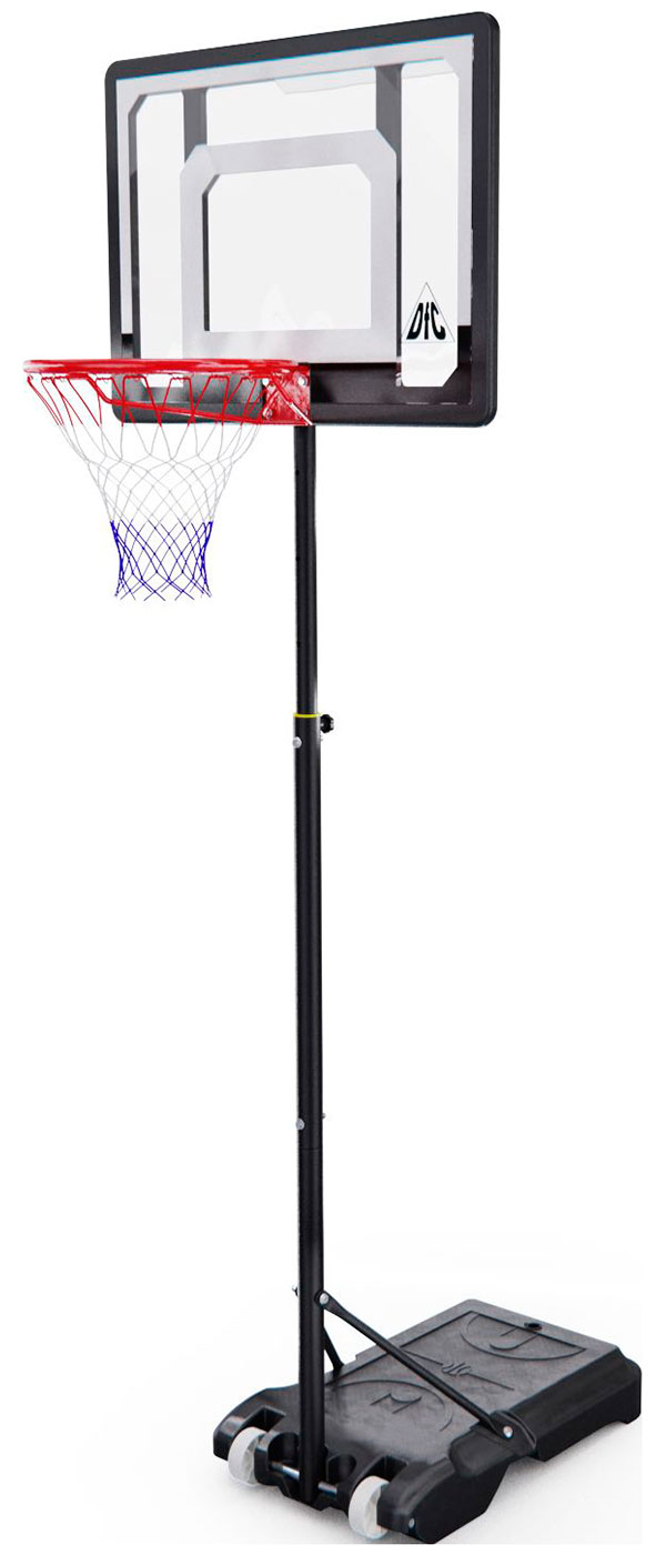 Изображение товара Мобильная баскетбольная стойка KIDSE с регулировкой высоты и щитом из ПВХ