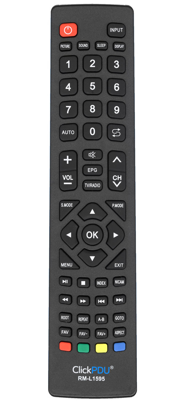 Изображение товара Универсальный пульт ClickPDU RM-L1595 для телевизоров TELEFUNKEN