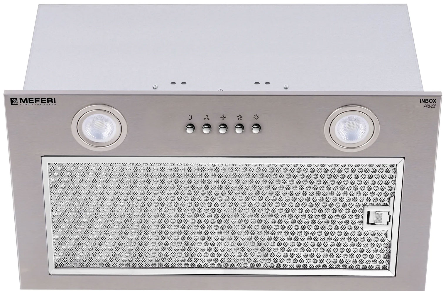 

Вытяжка Meferi INBOX52IX POWER, Нержавеющая сталь
