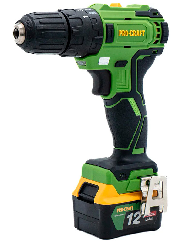 фото Шуруповерт аккумуляторный procraft pi-18 bl