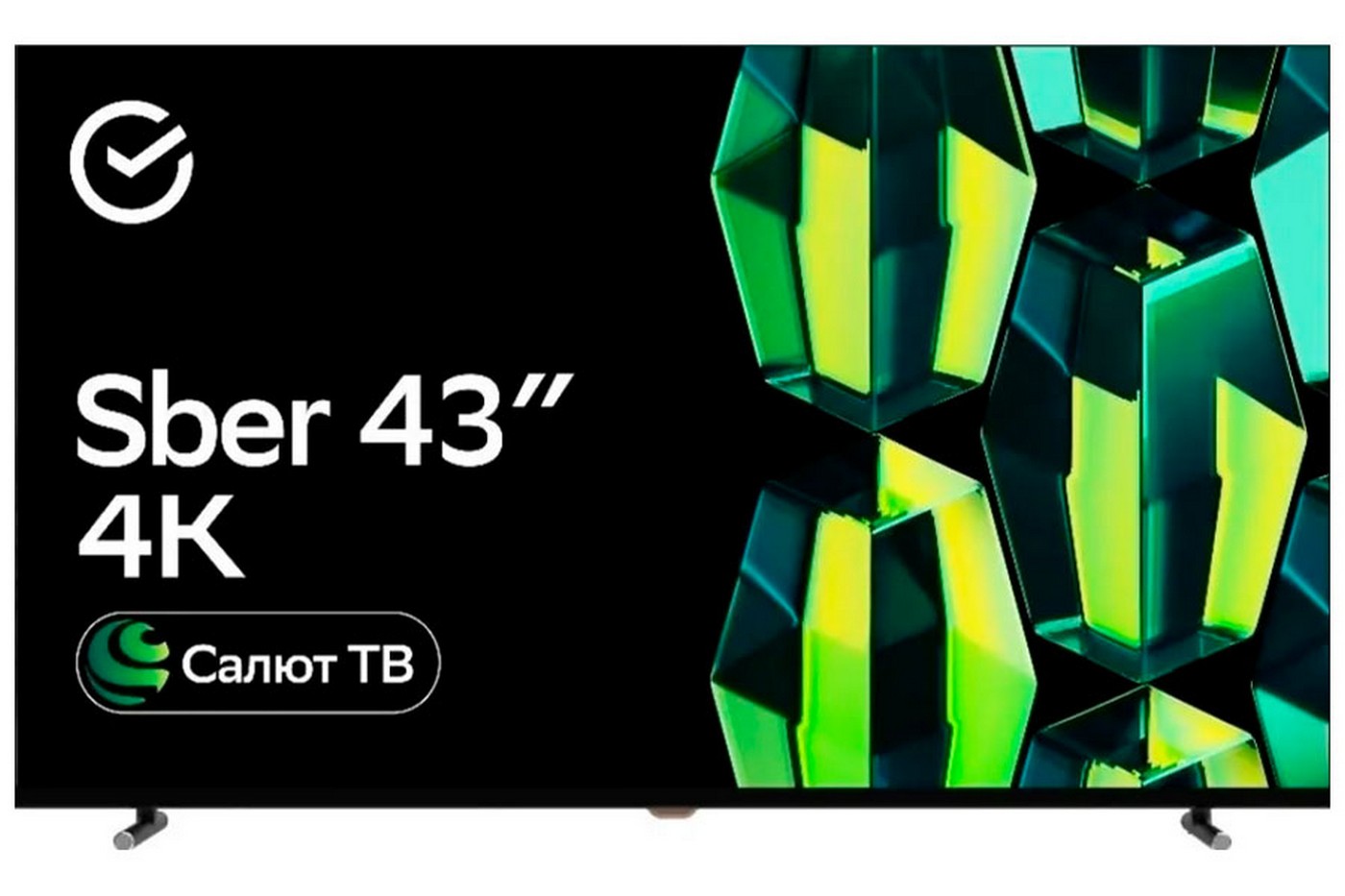 Изображение товара Телевизор Sber SDX-43U4124 43 4K Smart TV Wi-Fi Bluetooth