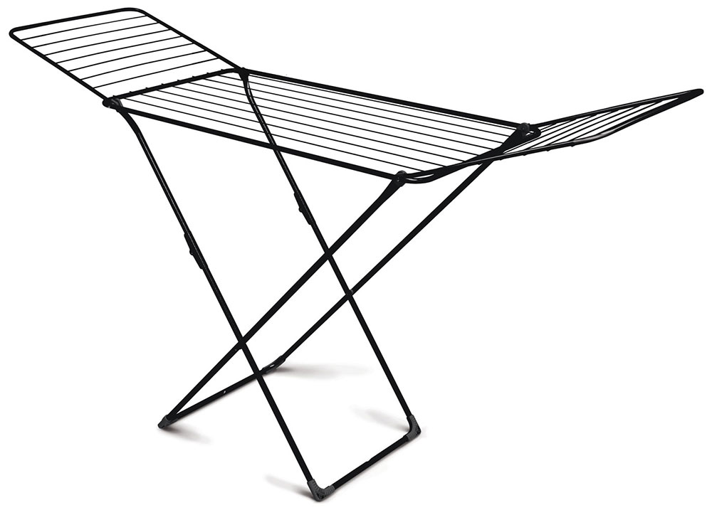 Изображение товара Напольная складная сушилка для белья Ника 20 м Черный российский производитель