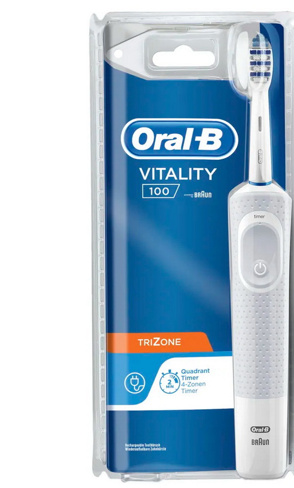 Электрическая зубная щетка Oral-B Oral-B Vitality D100 TriZone (D100.413.1) Электрическая зубная щетка Oral-B Oral-B Vitality D100 TriZone (D100.413.1)