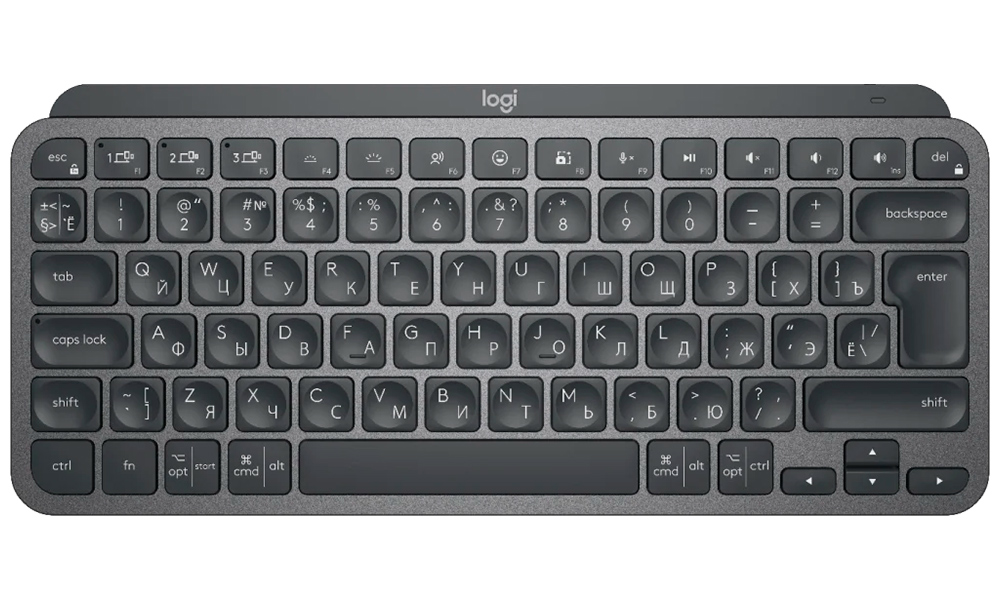Изображение товара Беспроводная клавиатура Logitech MX Keys Mini Pale RUS черная
