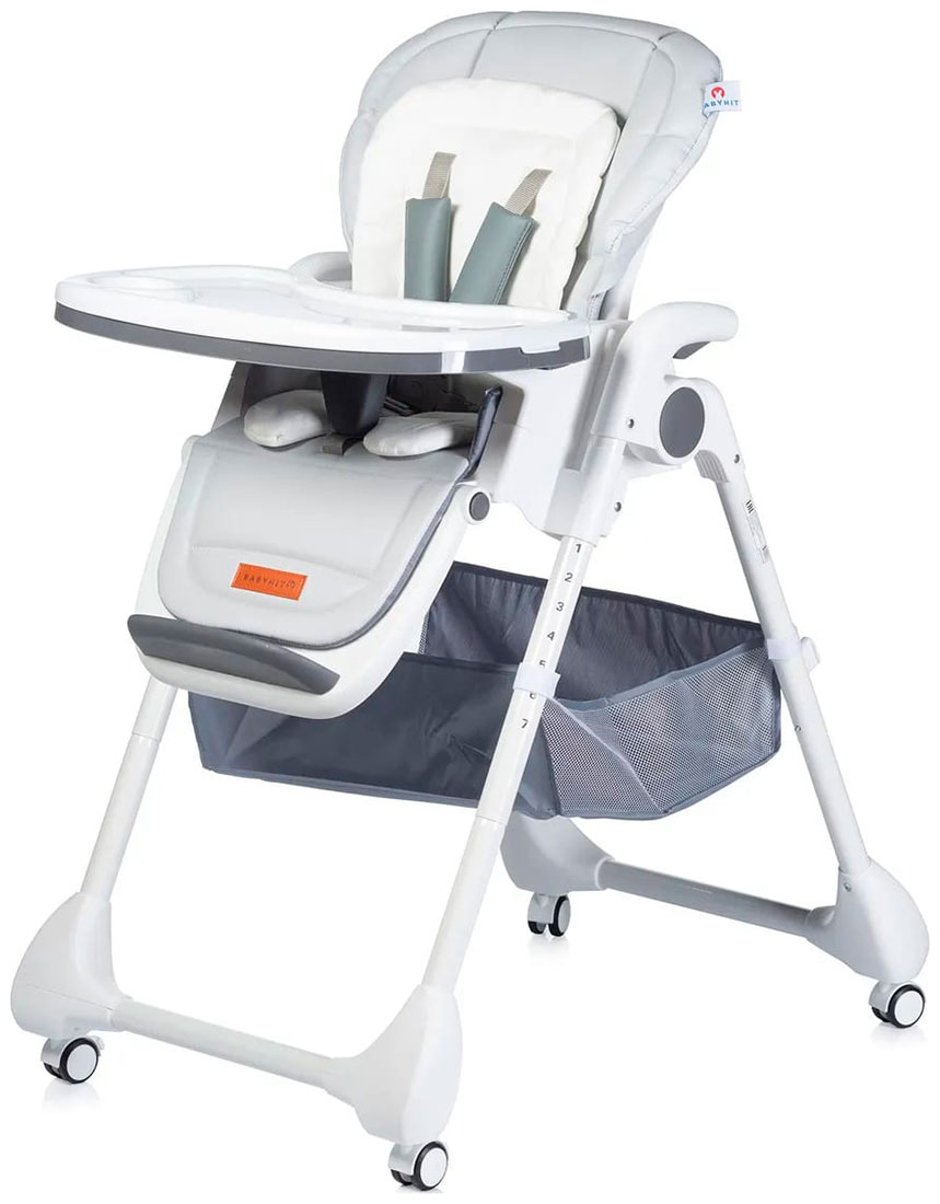 Изображение товара Стульчик детский Babyhit TOPPING BHC102, светло-серый