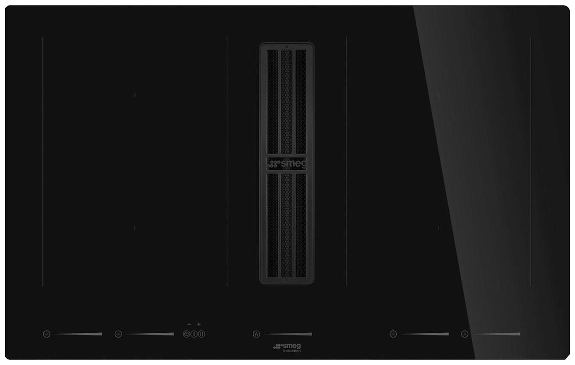 Изображение товара Индукционная варочная панель со встроенной вытяжкой Smeg HOBD682D2