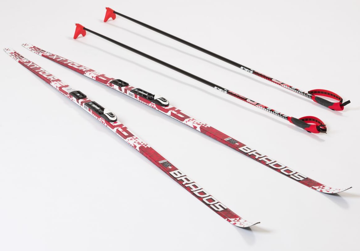 Изображение товара Лыжи беговые STC NNN (Rottefella) - 195 STEP XT TOUR RED