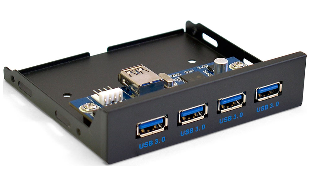 Изображение товара Планка USB на переднюю панель ExeGate U3H-625 3.5 (EX283580RUS)