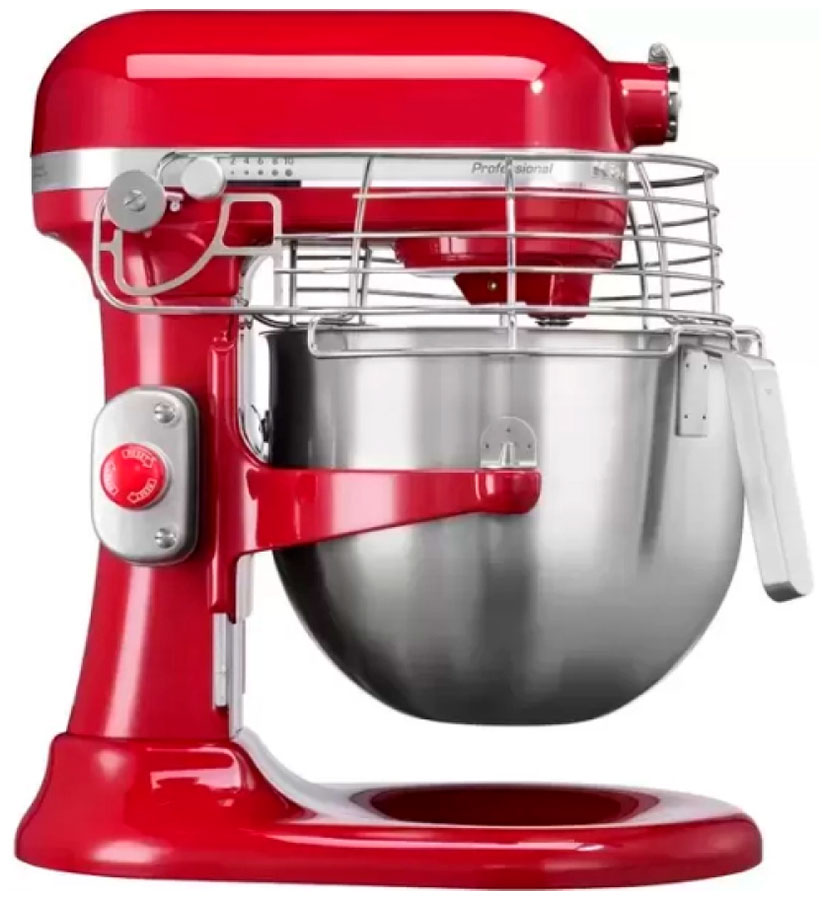 Изображение товара Планетарный миксер KitchenAid Professional 5KSM7990XEER (подъемная чаша, 6.9 л., красный)