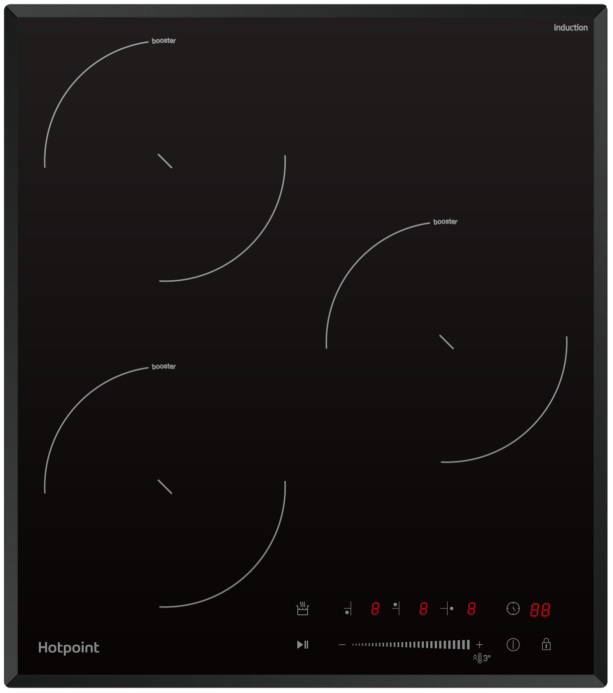 Изображение товара Электрическая варочная панель Hotpoint HS 1445 BA