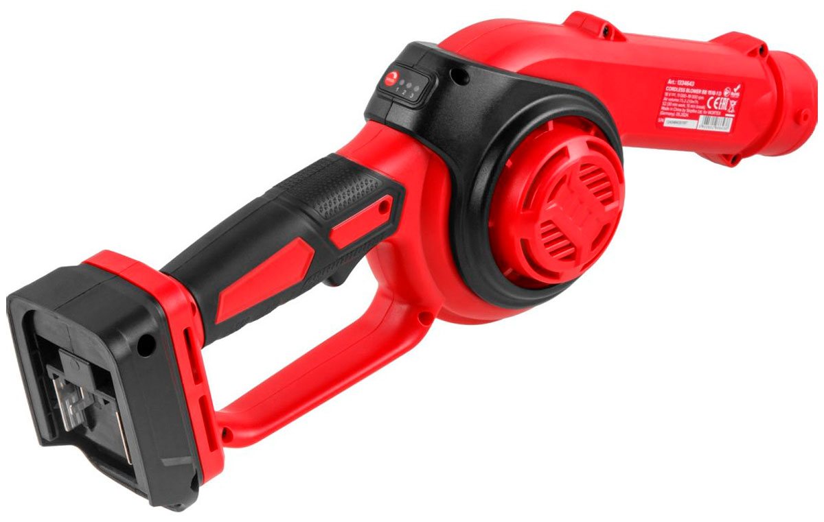 

Аккумуляторная воздуходувка Wortex LX BB 1518-1 D ALL1 XLT SOLO, 18В, 210 м.куб/ч, 129 км/ч