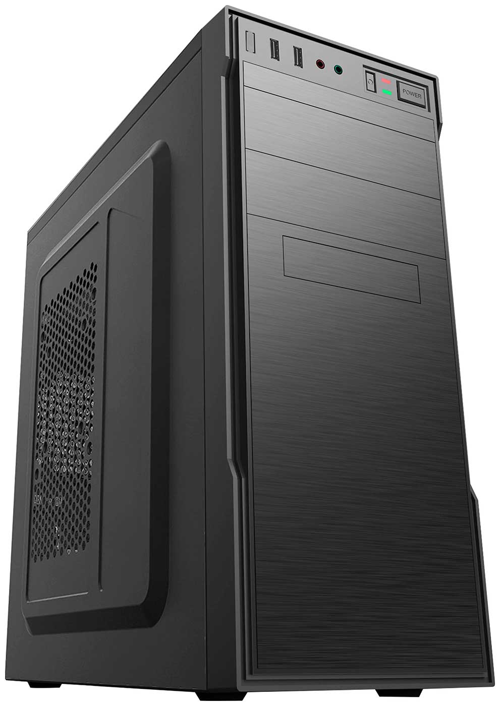 Изображение товара Компьютерный корпус Foxline Forza 450W Midi Tower с блоком питания 450W