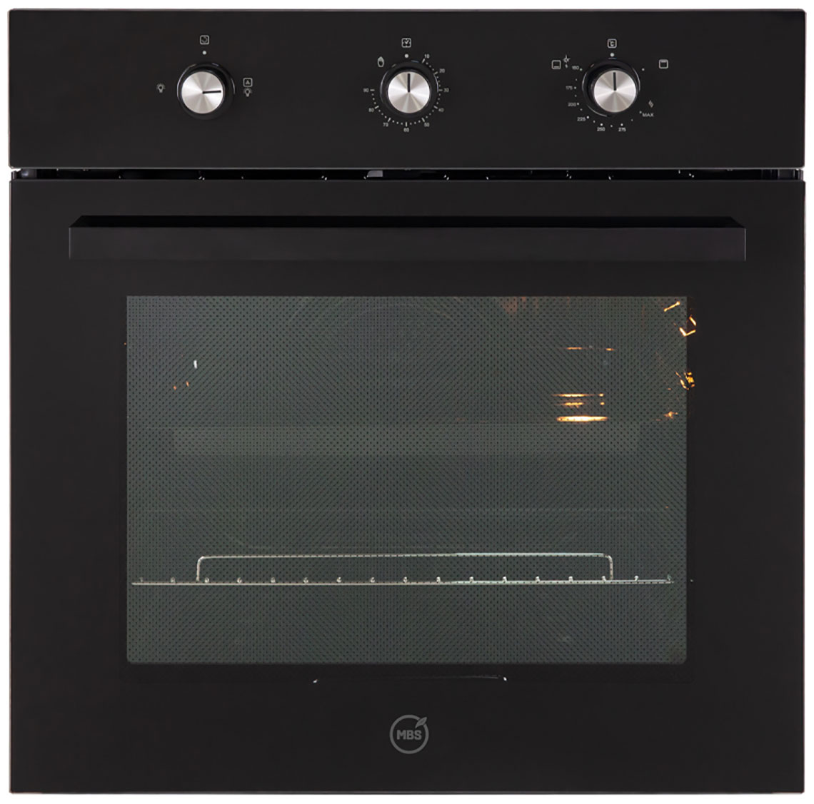Изображение товара Газовый духовой шкаф MBS DG-605BL с гидролизной очисткой и системой газ-контроля