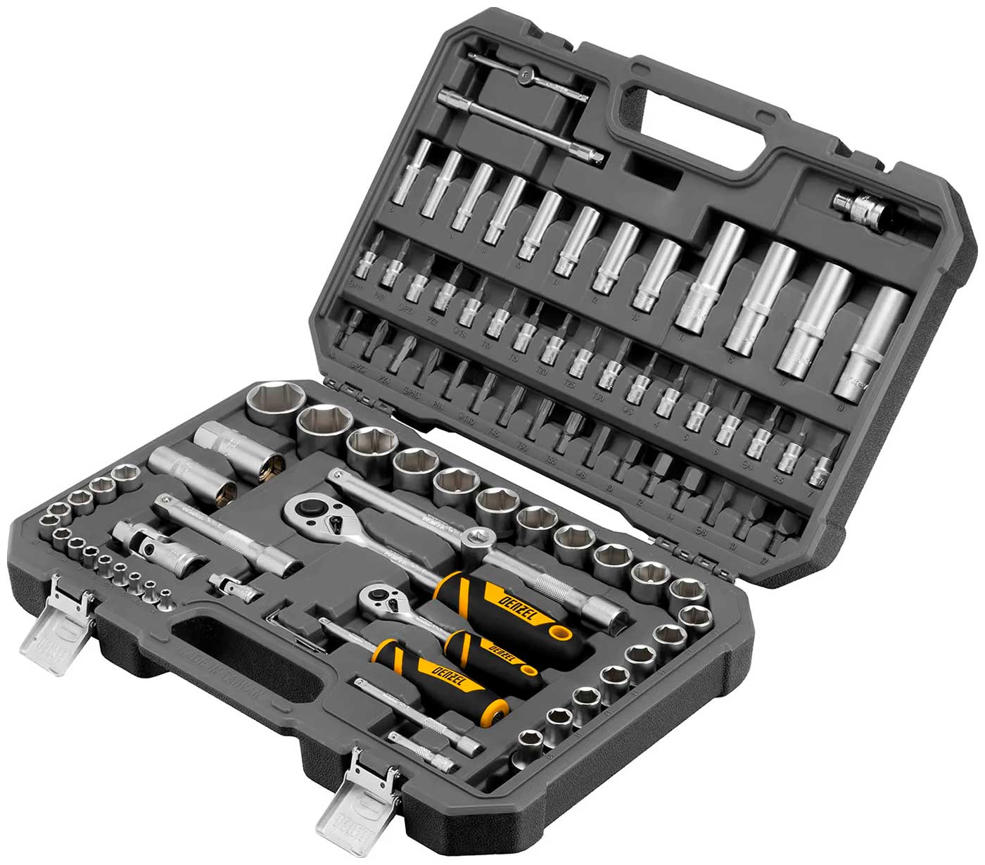 Изображение товара Набор инструмента Denzel 15813 94 предм., кейс, профессиональный, для дома и авто