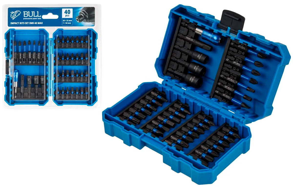 Изображение товара Набор бит ударных Bull Impact IMB 40 Max в кейсе