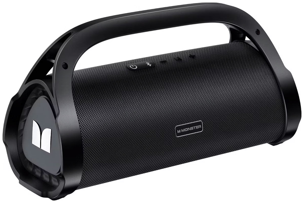 

Портативная акустическая система Monster Adventurer Max, черная, Черный