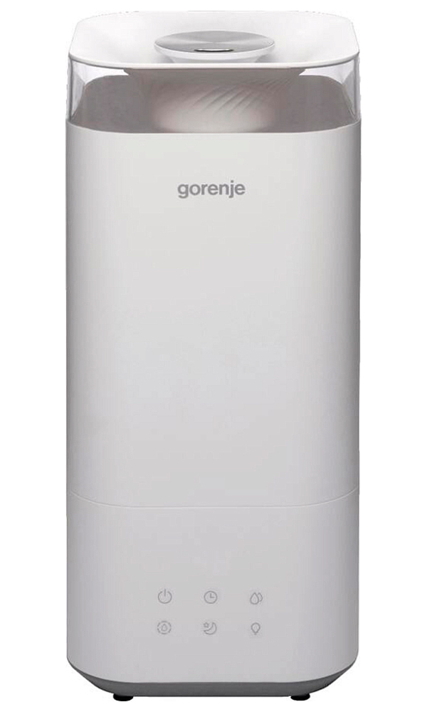 Изображение товара Увлажнитель воздуха Gorenje H50W - ультразвуковой, белый