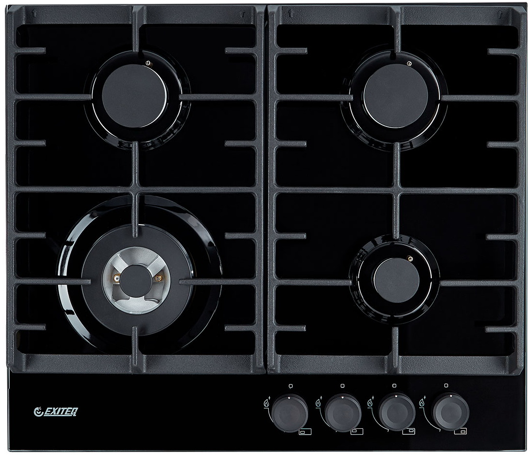 Изображение товара Газовая варочная панель Exiteq EXH-207 black