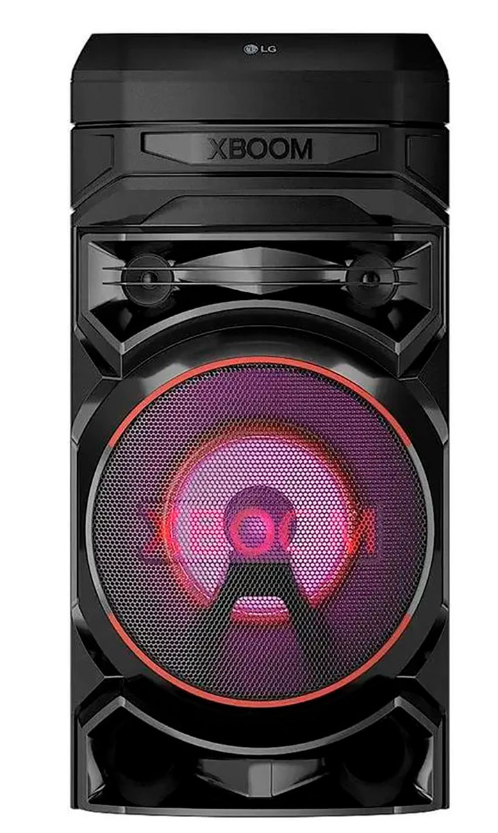 Изображение товара Музыкальный центр LG RNC5 черный мощный с Bluetooth и караоке