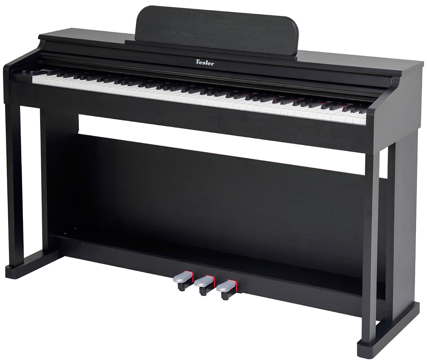 Изображение товара Цифровое пианино Tesler STZ-8810 BLACK с молоточковой клавиатурой и функциями записи