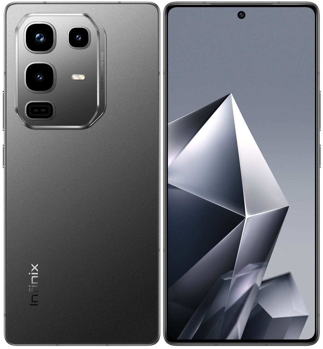 

Смартфон Infinix NOTE 50 Pro 12+256GB Shadow Black, Черный