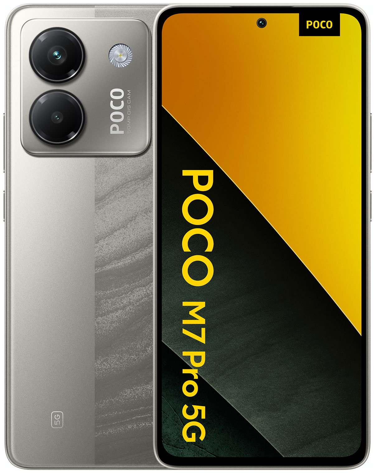 

Смартфон Poco M7 Pro 5G 12+512 Silver, Серебристый