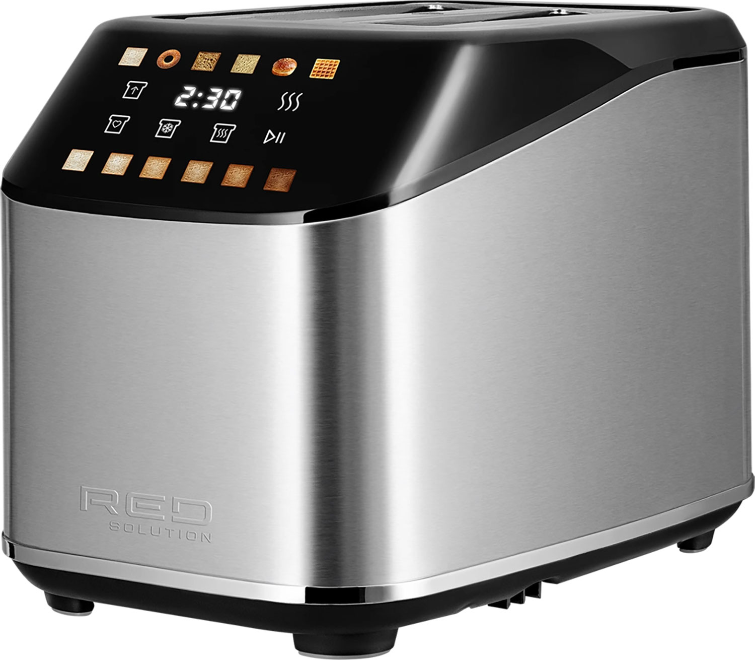 Изображение товара Современный тостер Red Solution COLORSENSE M470D с сенсорным управлением и функциями разморозки и п