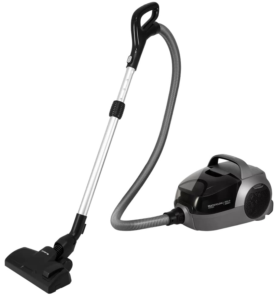 Изображение товара Пылесос Polaris PVC 2103 графитовый с мощностью 2200 Вт и контейнером 2,2 л