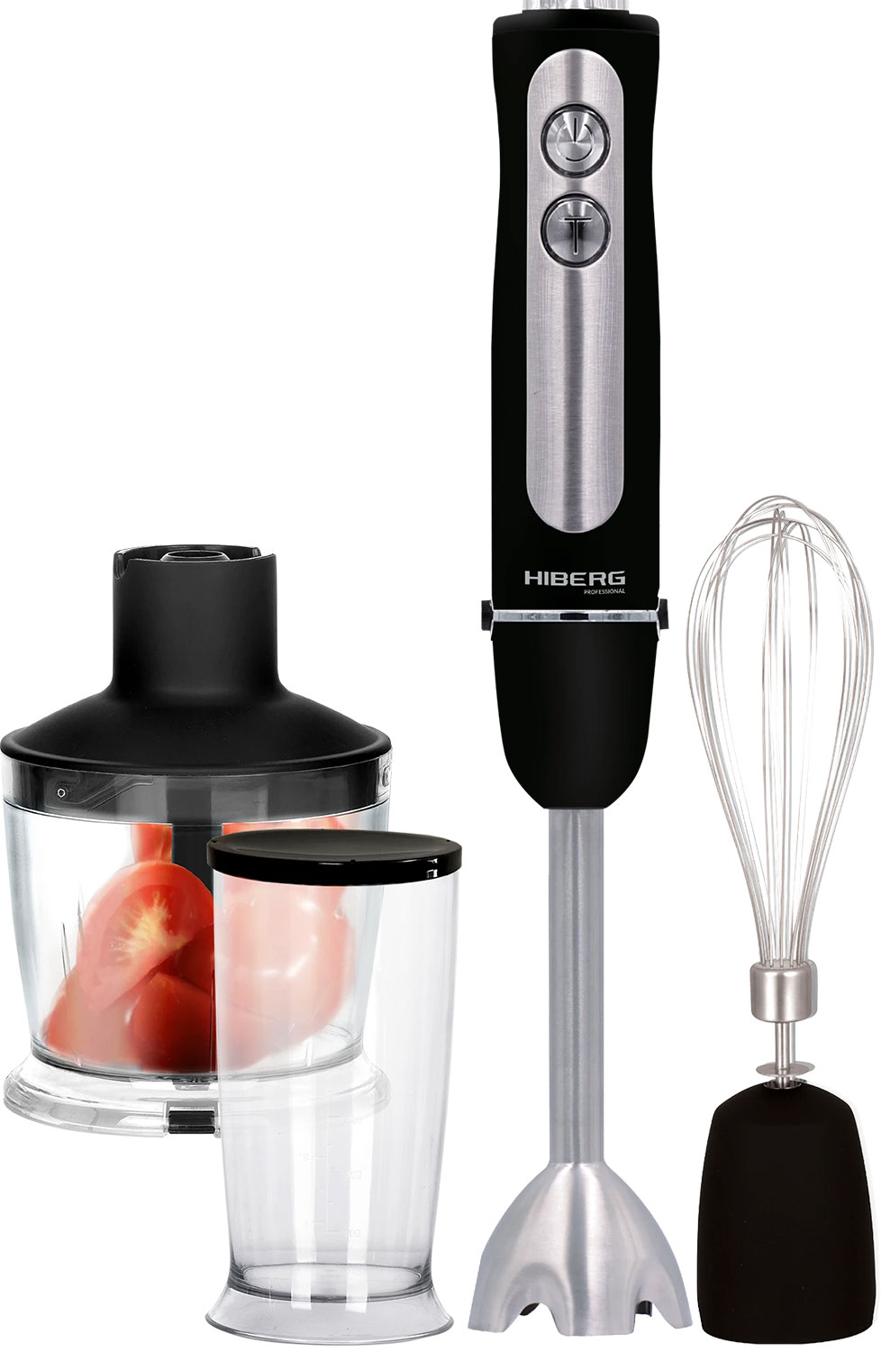 Изображение товара Погружной блендер Hiberg HB 1041 Br мощностью 1000 Вт