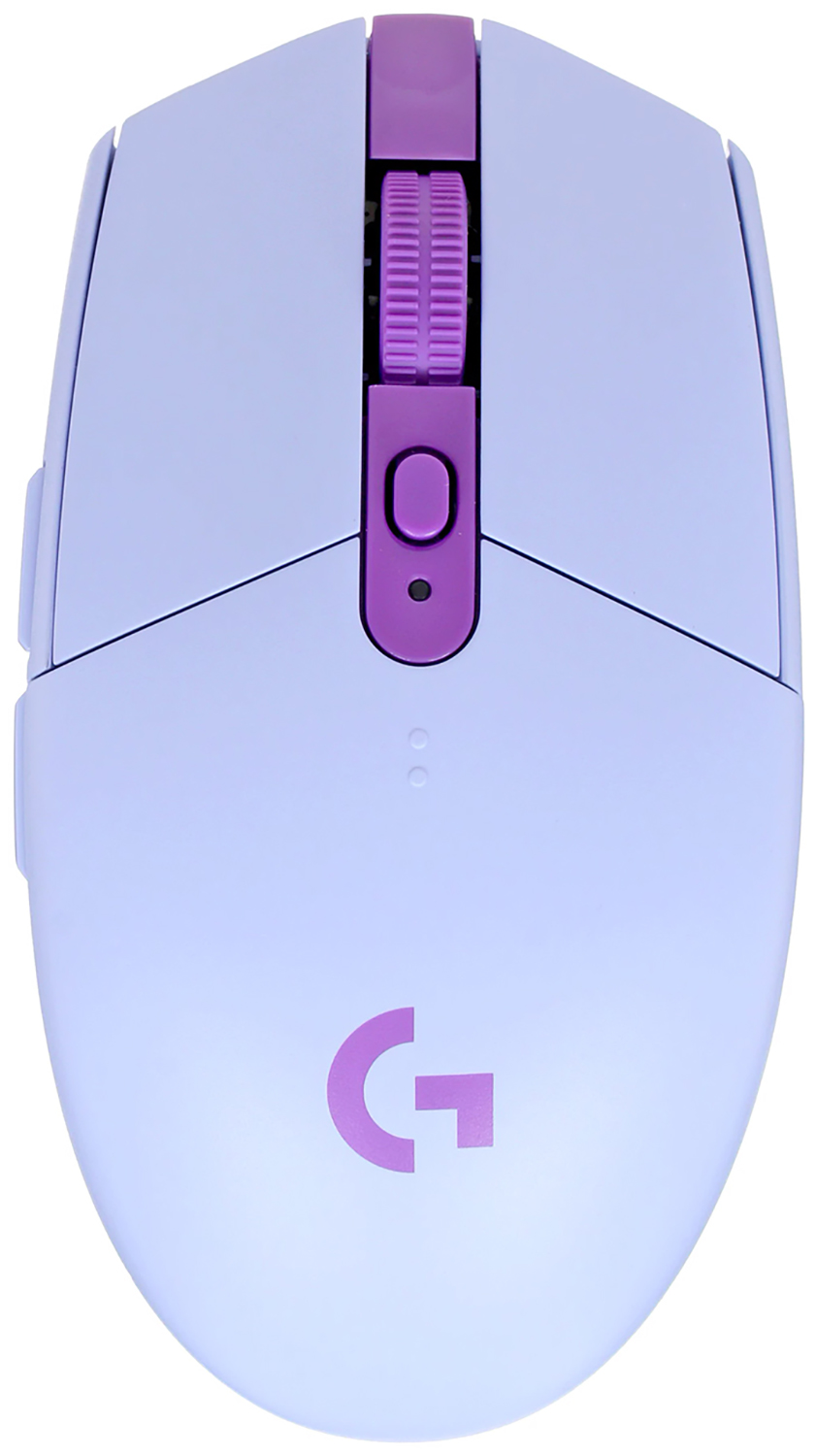 Изображение товара Мышь беспроводная Logitech G304 Lightspeed, фиолетовый Изображение товара Мышь беспроводная Logitech G304 Lightspeed, фиолетовый