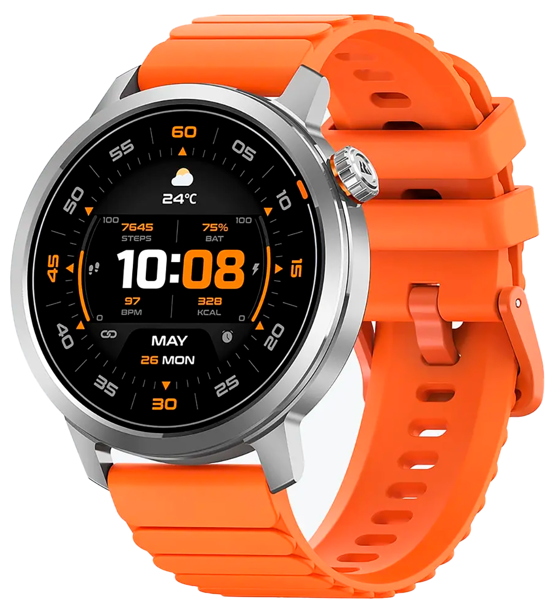 Изображение товара Смарт-часы Kospet ORB Icy Silver с AMOLED дисплеем и мониторингом здоровья