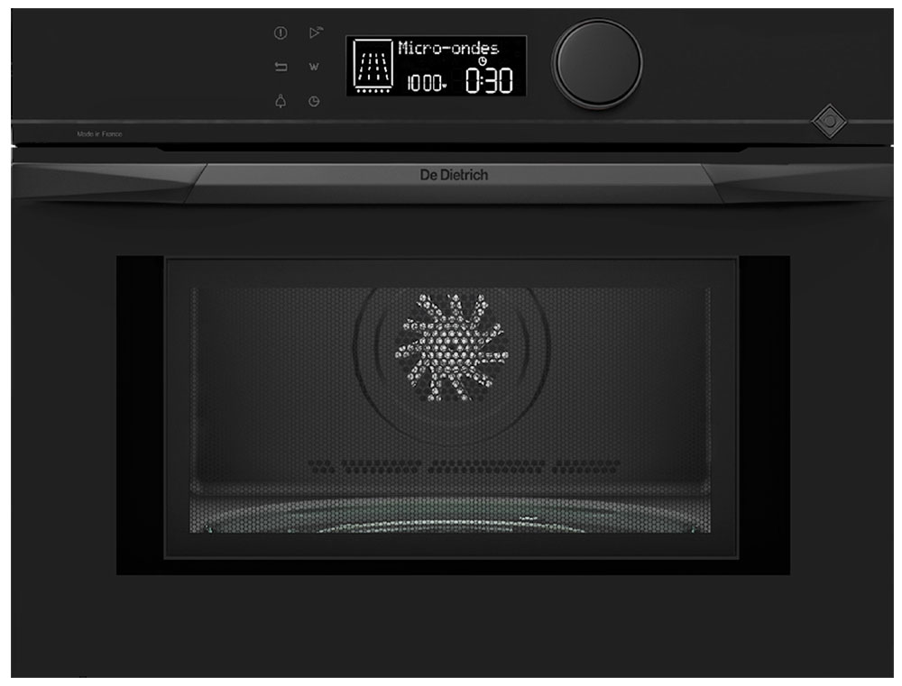 Изображение товара De Dietrich DKE4535B встраиваемая микроволновая печь 40 л 1000 Вт чёрная