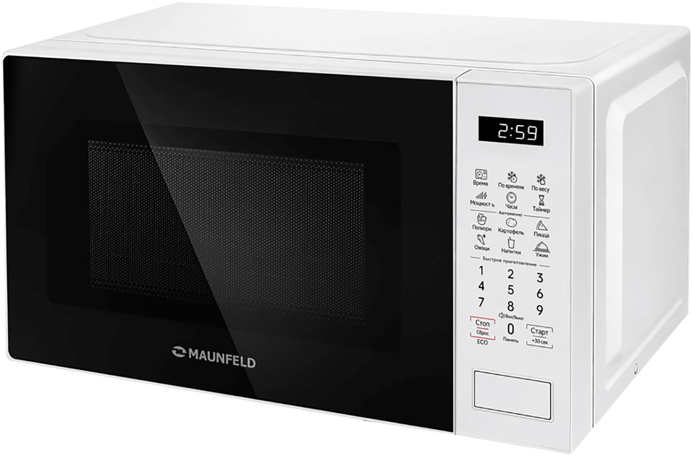 Изображение товара Микроволновая печь - СВЧ Maunfeld MFSMO720EW02