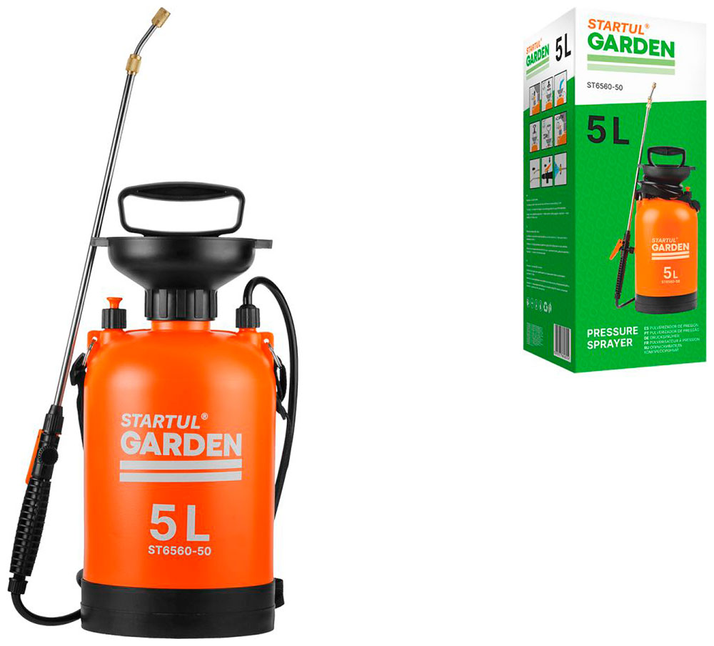 фото Опрыскиватель компрессионный startul garden 5 литров (st6560-50)