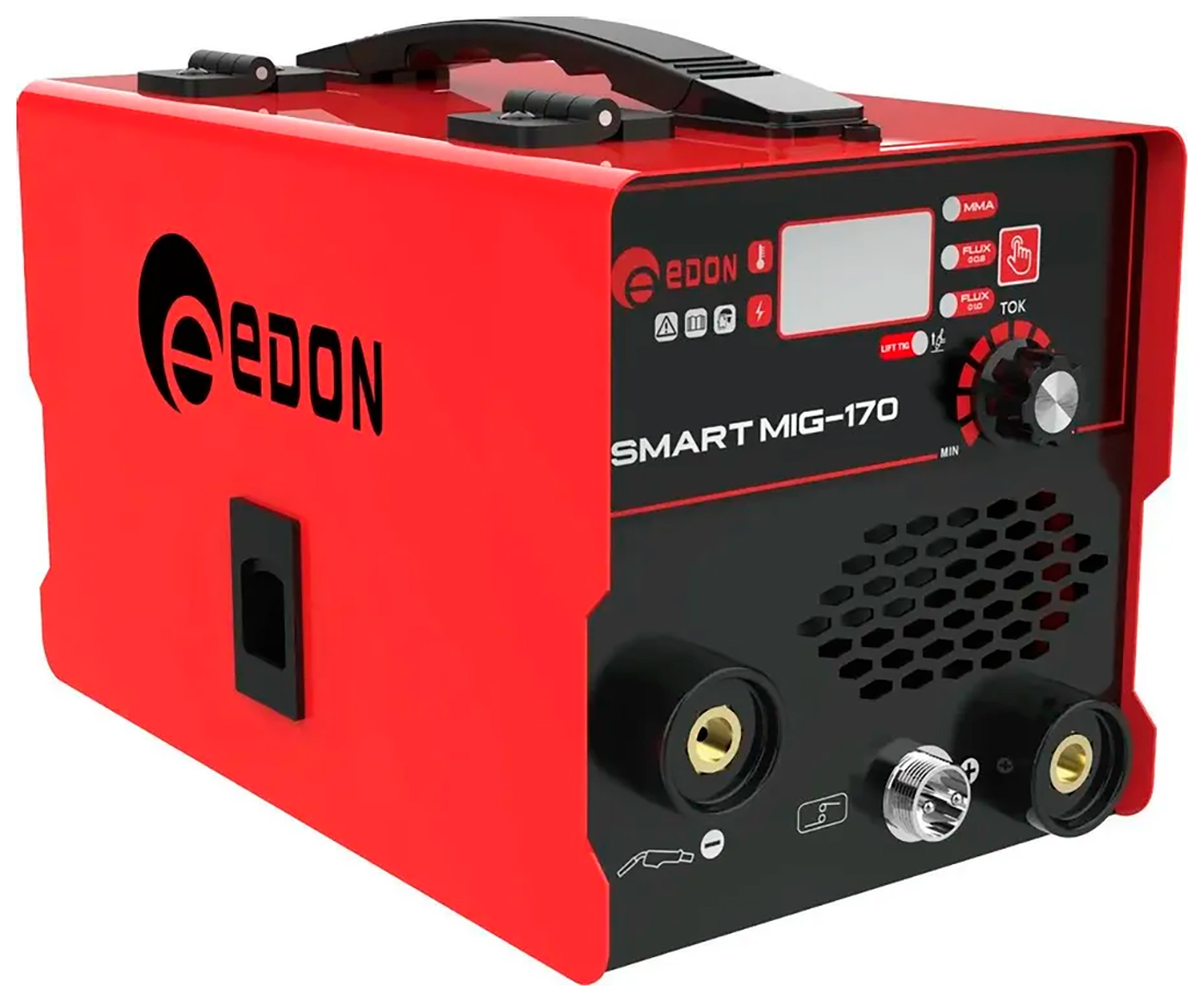 Изображение товара Сварочный инверторный полуавтомат Edon Smart MIG-170 Изображение товара Сварочный инверторный полуавтомат Edon Smart MIG-170