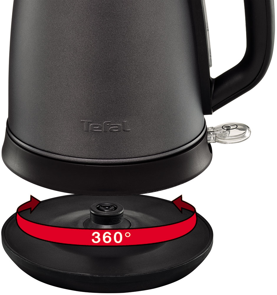 Изображение товара Электрический чайник Tefal Confidence KI270930 1.7 л графитовый быстрый нагрев