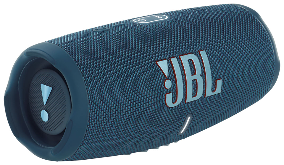 колонка jbl charge 5 портативная оригинал 40 вт черный Портативная акустика JBL CHARGE5 BLU
