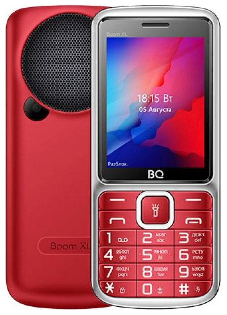 

Мобильный телефон BQ 2810 BOOM XL Red, Красный